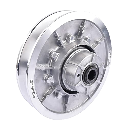26301-G03 High Torque Rear Driven Clutch 28 Degree Replacement for EZGO Gas Golf Cart 4 Cycle 1991-2009 (Excludes RXV Models) - Weonefit