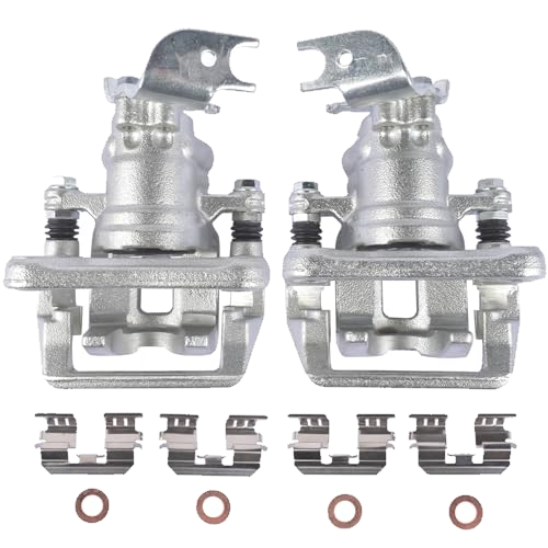 Weonefit 19-B3358 19-B3359 Disc Brake Caliper Assembly with Bracket Replacement for Select Honda and Acura Models - Accord 2008-2012