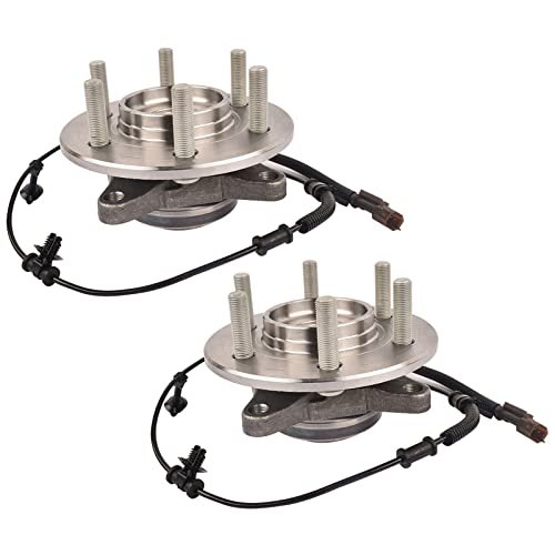 Weonefit Front Wheel Bearing Hub Replacement for Ford F150 4x4 2015-2020 - JL3Z1104P JL3Z-1104-P HUB471 - (Pair)